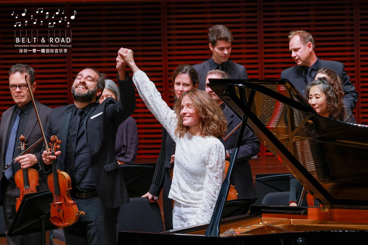 Hélène Grimaud (@helenegrimaud) on Twitter photo From my time in Shenzhen, China.
An immense thank you to my wonderful colleagues of <a href="/CamerataSBG/">Camerata Salzburg</a> for their fantastic playing and infectious energy on our China tour. Already looking forward to making music together again next spring in Europe. From my time in Shenzhen, China.
An immense thank you to my wonderful colleagues of <a href="/CamerataSBG/">Camerata Salzburg</a> for their fantastic playing and infectious energy on our China tour. Already looking forward to making music together again next spring in Europe.