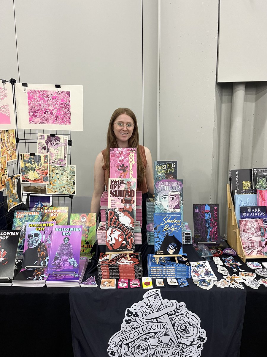 Day 2 of NYCC! Stop by AA L32 and say hi to me and <a href="/xDaveBakerx/">Davey Baker</a> :)