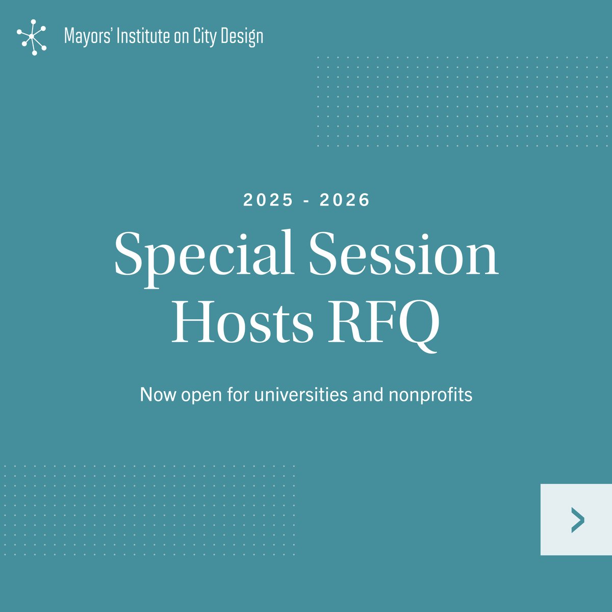 Mayors' Institute on City Design tweet media