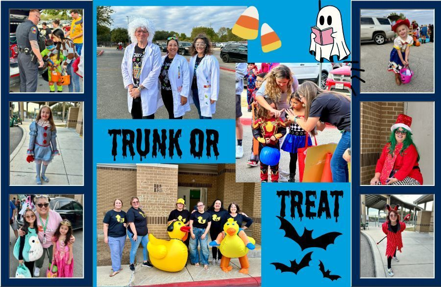 SchertzES's tweet photo. Trunk or Treat 2024 was a great success!   Thank you to our Panther families and  local businesses who joined us.   A FUN time was had by all! https://t.co/zDvs5ldaoz