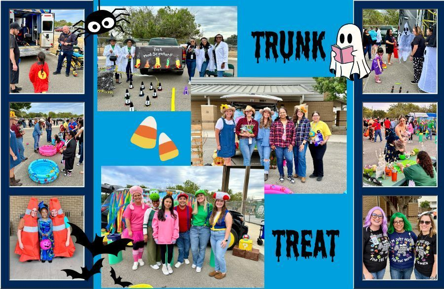 SchertzES's tweet photo. Trunk or Treat 2024 was a great success!   Thank you to our Panther families and  local businesses who joined us.   A FUN time was had by all! https://t.co/zDvs5ldaoz
