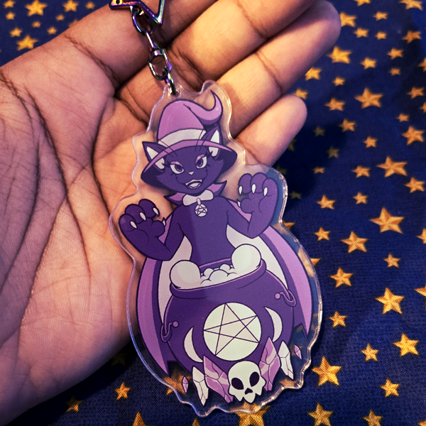 VexinglyYours's tweet photo. 💀Something wicked this way comes. 🐈‍⬛✨

The Sage Witch Collection has two new additions: The Sage Witch Cat charm and pencil bags. https://t.co/P0zvmMYiMJ https://t.co/OTs1BQVKGo