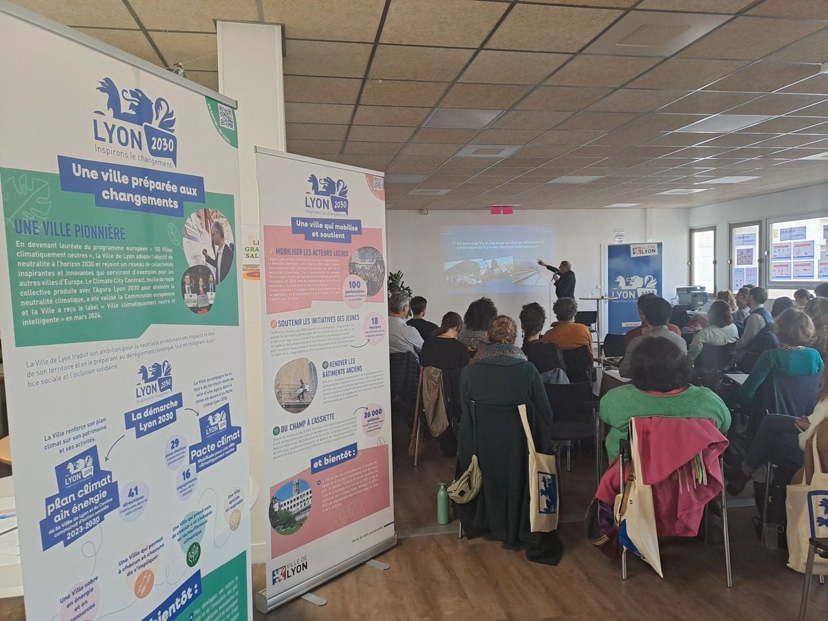 Le @aura_cros est fier de participer à l'aventure Agora 2030 🌍

Crée par la Ville de Lyon, Agora Lyon 2030 rassemble 65 acteurs du territoire pour renforcer notre capacité à agir et accélérer l'action climatique🌱

📸 © Hélène Obert - Ville de Lyon