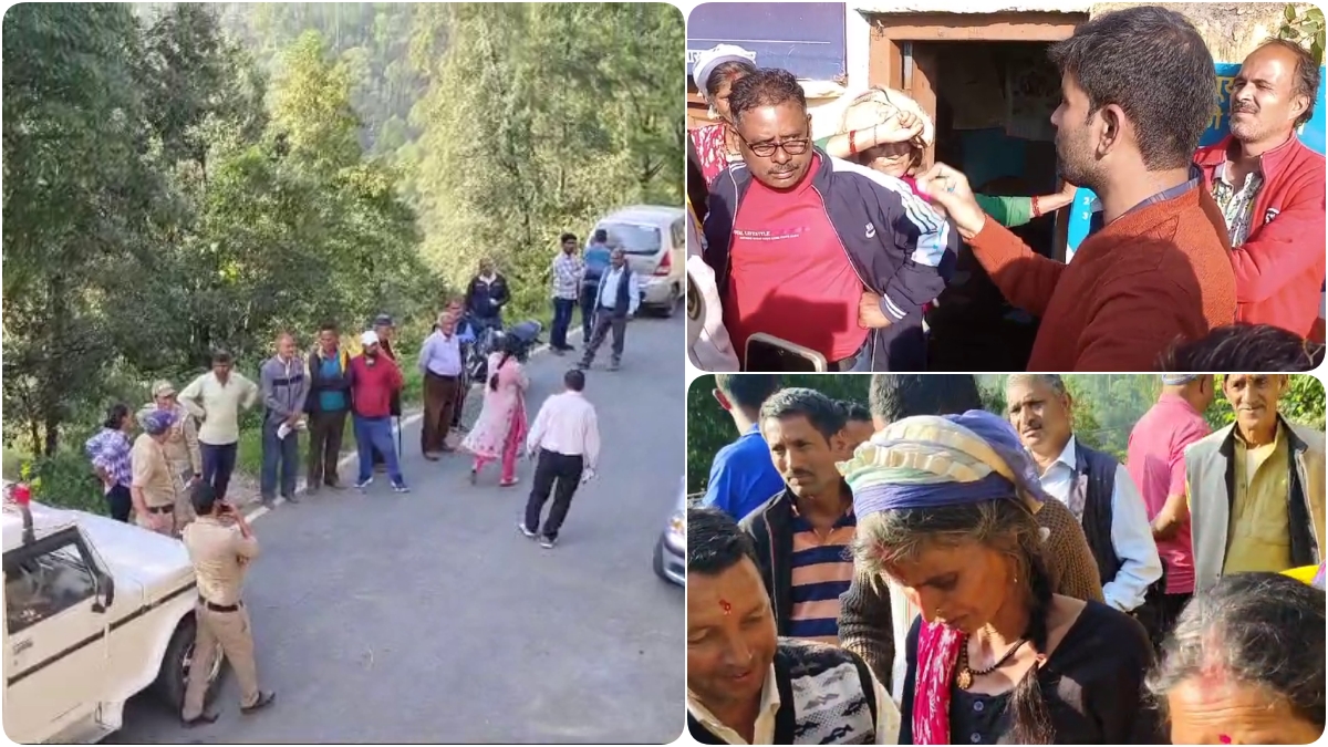 ETVBharatUK's tweet image. पोस्ट मास्टर ने खाली कर दिए 1500 अकाउंट! जनता के कई करोड़ लेकर फरार, लोगों ने किया हंगामा #Bageshwar #Postmaster  #PostOffice @pushkardhami @ukcmo @DMBageshwarUK @PoliceBageshwar 
खबर के लिए क्लिक करें
etvbharat.com/hi/!bharat/sim…