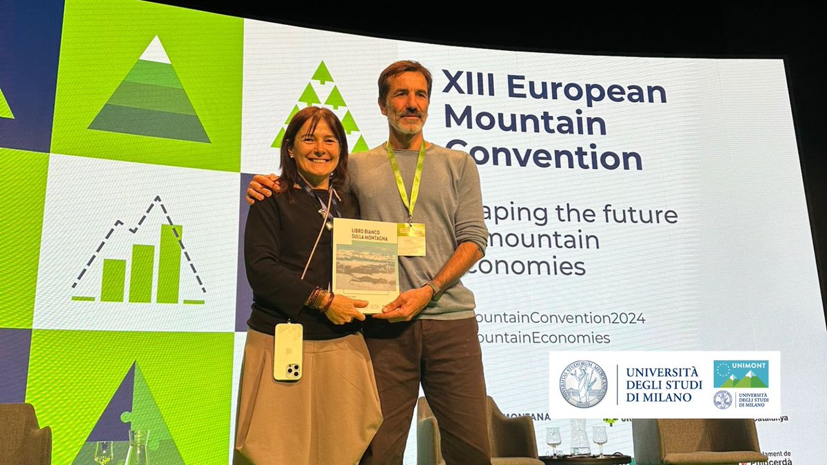 polo_unimont's tweet photo. 🇬🇧 🌄 The White Paper on the Mountains at the XIII European Mountain Convention in the Catalan Pyrenees

👉 Discover more https://t.co/4Nca8rayhI

#UniMi Euromontana @LaStatale #UNIMONT https://t.co/fhb2CTt57C