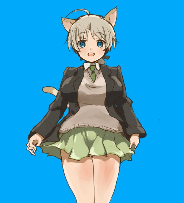 #ミニスカの日 #s_witch  ミニスカなのになぜか露出度が下がったりーね 