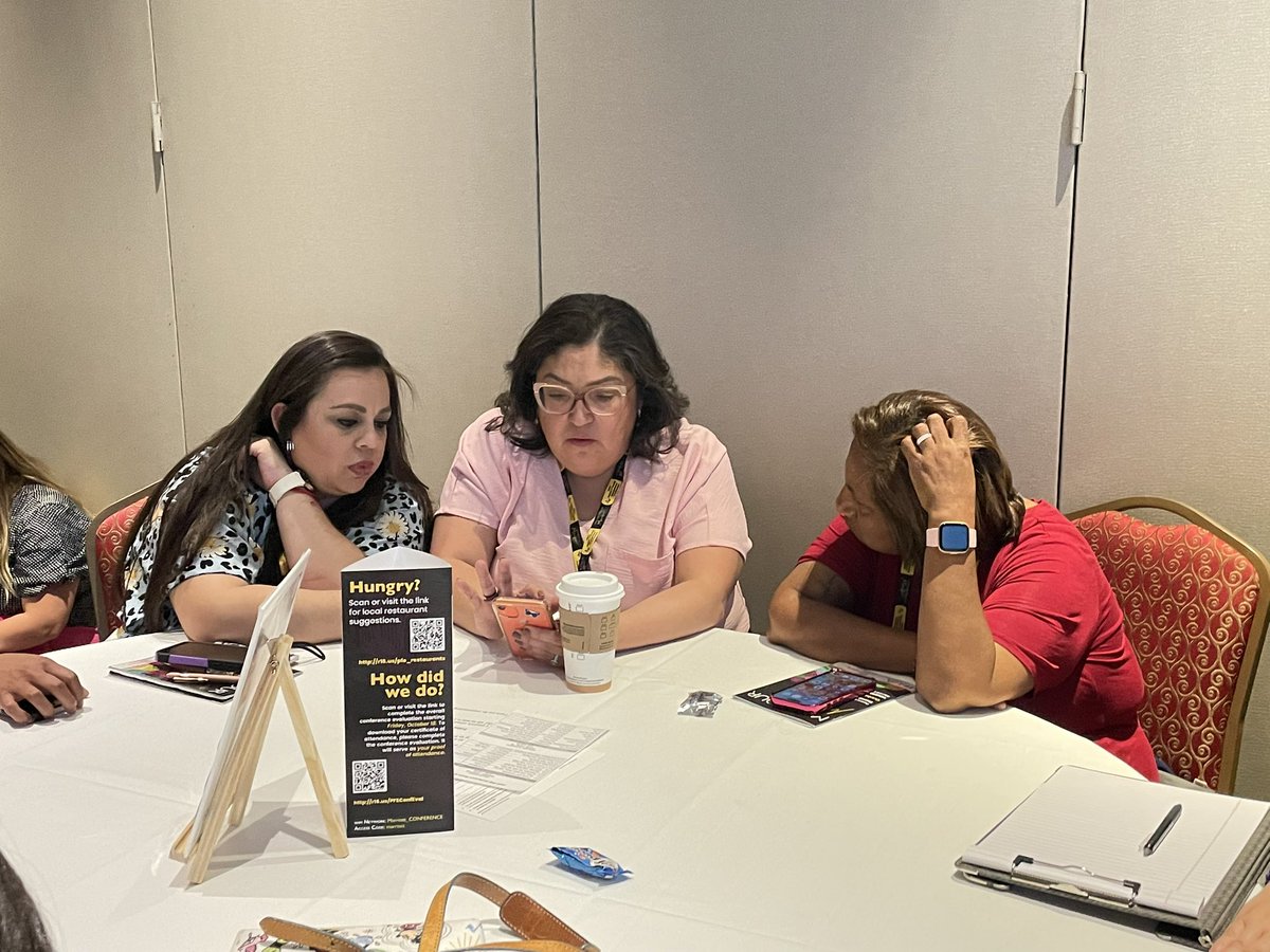 Michaela_ENGAGE's tweet image. It was a pleasure to share about poverty informed family engagement. These leaders were engaged and committed to learning together. Thank you for your rich conversations! #PFEConference #engageFISD