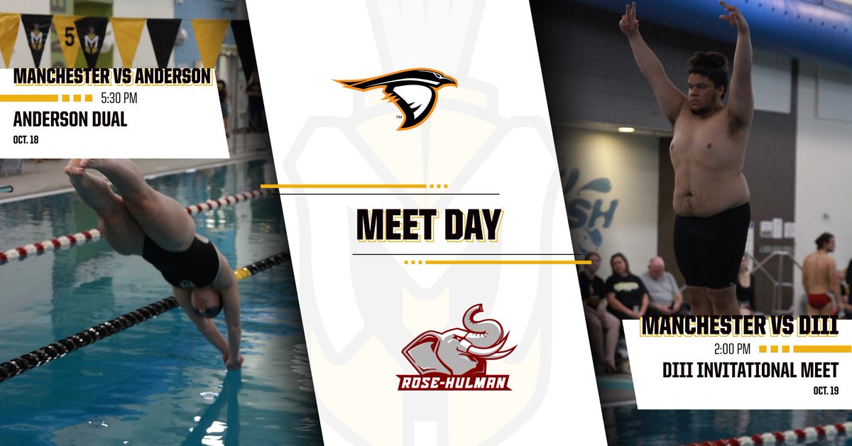 SWIM: Time to make a splash! Swim &amp; Dive start their season this weekend, taking on Anderson TODAY at Strauss-Peabody Aquatic Center at 5:30, and then traveling to Terre Haute, Ind. to take part in the D3 Invitational Meet TOMORROW!

#MUSpartans | #SpartanPride