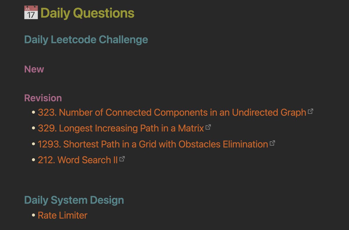 hzDevops's tweet photo. Daily tech interview grind:
Did some revision deep dive on graph, and started on the chapter in Alex Xu's System Design Interview, which is about designing a rate limiter.
#LeetCode #system_design https://t.co/aAT0l3ZQ5P