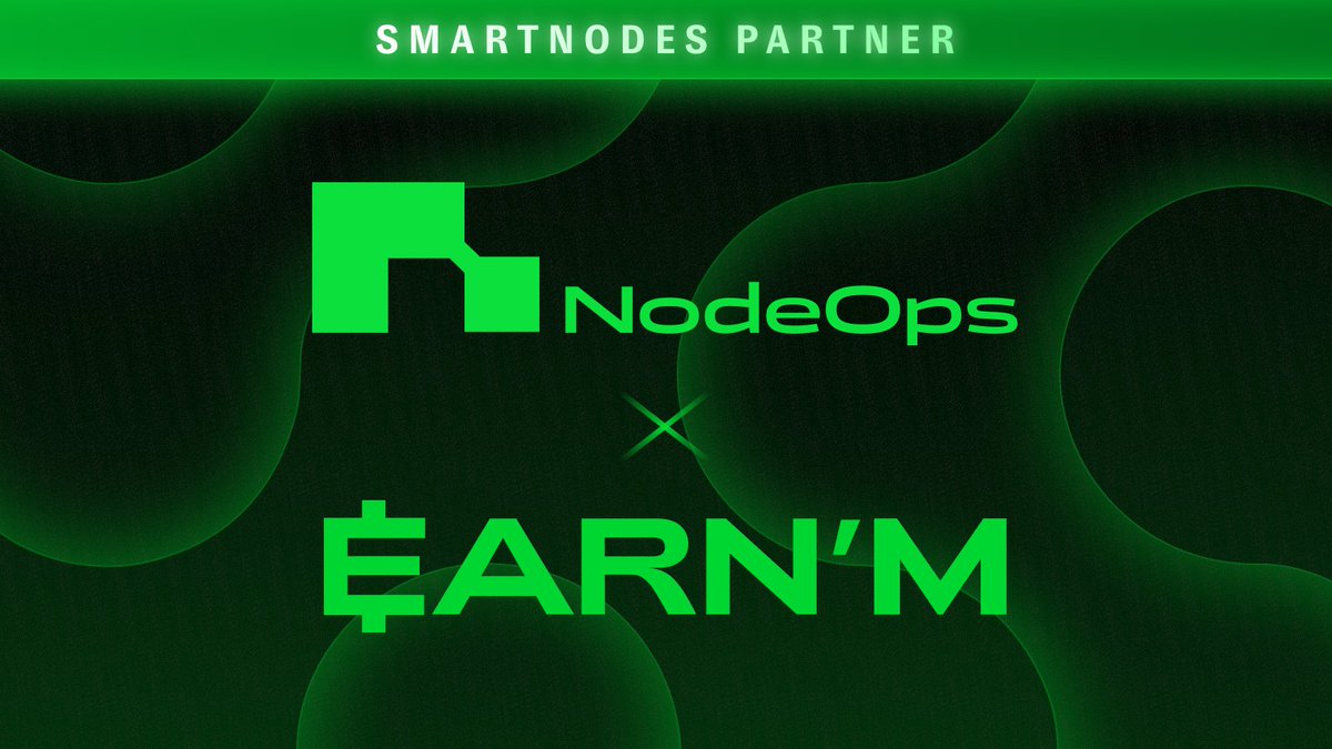 We are excited to be partnering with <a href="/NodeOps_App/">NodeOps</a> - the best node deployment and management platform 🚀

Get ready for the upcoming Node Bootstrapping Event 🔥
With NodeOps, we've streamlined node setup, offering an innovative, one-click solution to launch and manage your