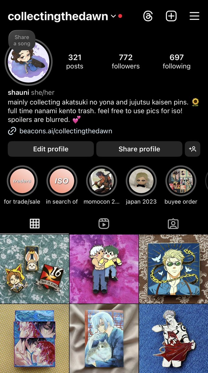 afflictionate's tweet photo. i’m on here, too. i only post stories on my personal, but i love keeping up with people there. second one is my fandom/pin collecting account, but i’m on there a lot! https://t.co/qPieH46n4v