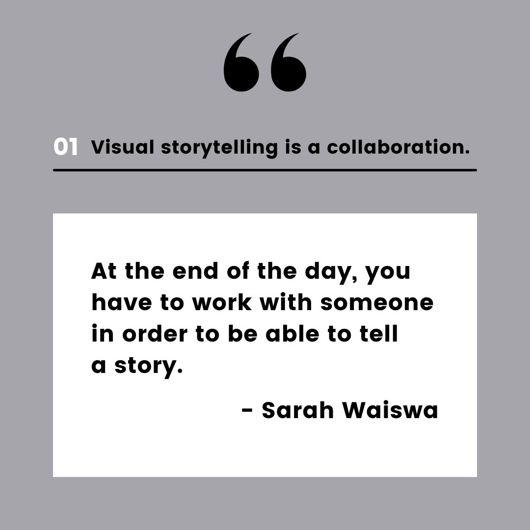 Photography Ethics Centre (@photoethics) on Twitter photo 📸 Eight Lessons from The Photo Ethics Podcast
Lesson 1: Visual storytelling is a collaboration.
“At the end of the day, you have to work with someone in order to be able to tell a story.” - Sarah Waiswa (<a href="/LAfrohemien/">Sarah Waiswa</a>)
Download the full report at photoethics.org/articles 📸 Eight Lessons from The Photo Ethics Podcast
Lesson 1: Visual storytelling is a collaboration.
“At the end of the day, you have to work with someone in order to be able to tell a story.” - Sarah Waiswa (<a href="/LAfrohemien/">Sarah Waiswa</a>)
Download the full report at photoethics.org/articles