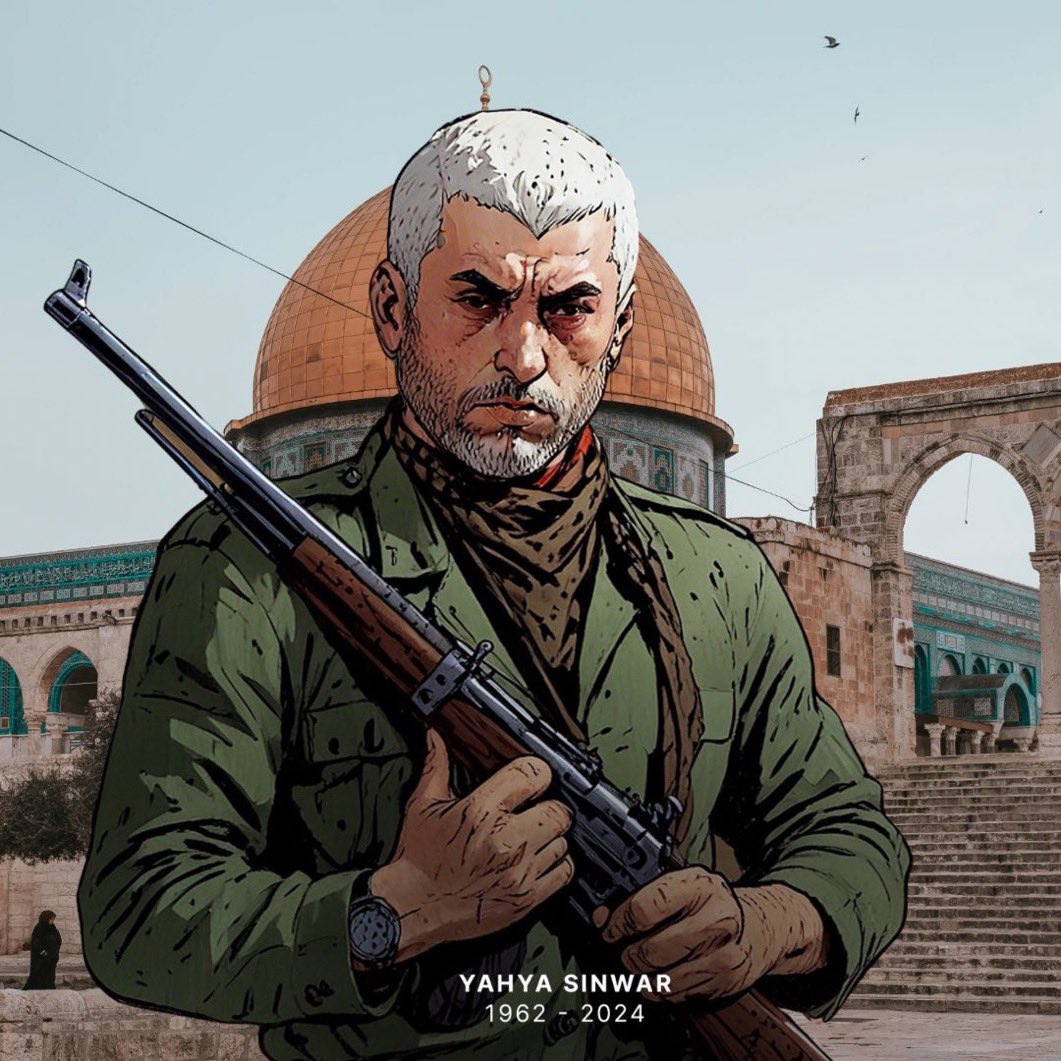 halitbekiroglu's tweet photo. Che Guevara geride kaldı,
Yahya Sinvar var artık!

Sadece İsrail’e değil,
Arkasındaki tüm küresel güçlere direndi,
Bize rağmen direndi hatta,
Ve direnişi küreselleştirdi… https://t.co/93meugRoGM