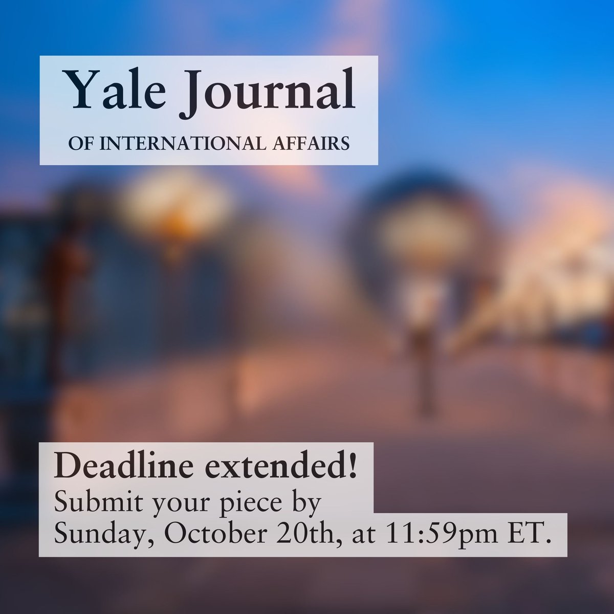 Yale Journal tweet media