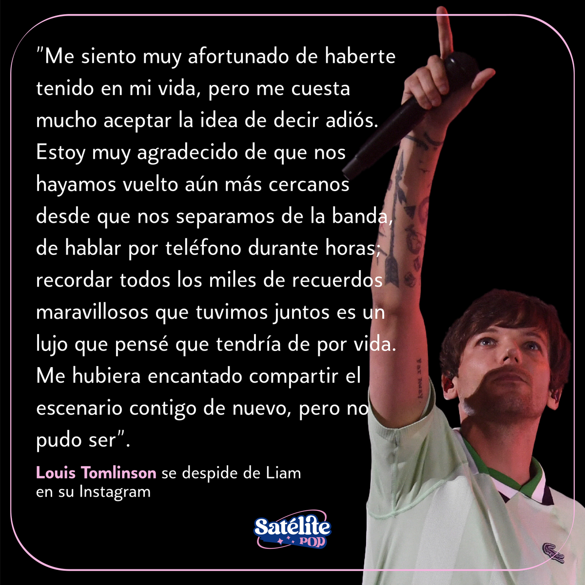 subelaradio's tweet photo. Esto es parte de los mensaje con el que Louis, Zayn, Harry y Niall despidieron a su amigo y compañero de One Direction, Liam Payne 🥺🤍🕊️

📸 AFP

#OneDirection #1D #LiamPayne #LouisTomlinson #ZainMalik #HarryStyles #NiallHoran #SatélitePop https://t.co/ToJm5HQxNk