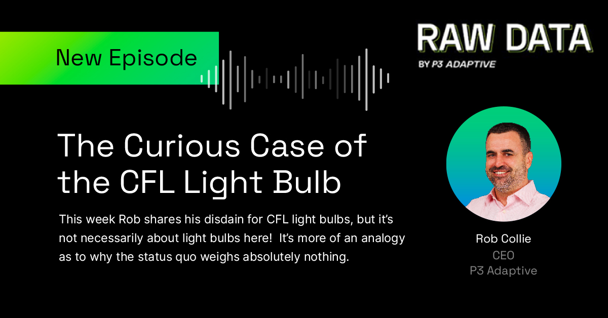 RawDataWithRob's tweet photo. The Curious Case of the CFL Light Bulb – CFLs ruled the game… until they didn’t. Rob Collie explores how quickly the status quo crumbles when something better comes along. Curious? Listen in. 🔗 https://t.co/V1pXnr9uGg

#Podcast #Disruption #StatusQuo https://t.co/FOxSJmnwxf