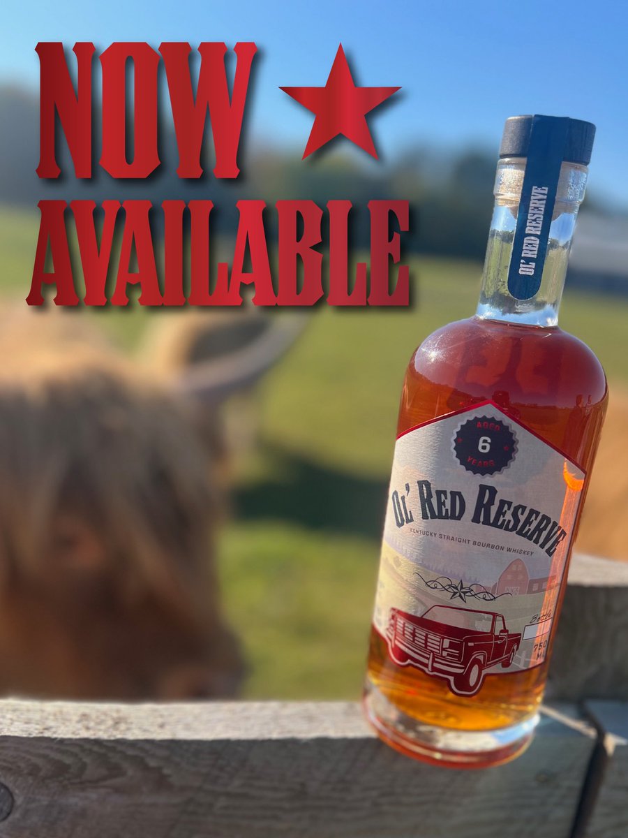 Introducing, Ol’ Red Reserve a Kentucky Straight Bourbon Whiskey, aged 6 years. 

In honor of <a href="/chadgreenway52/">Chad Greenway</a> grandfathers Mike and Tom, who loved whiskey, farming, and family; Ol’ Red is named after Chad’s iconic farm truck that has been in the family for over 30 years.