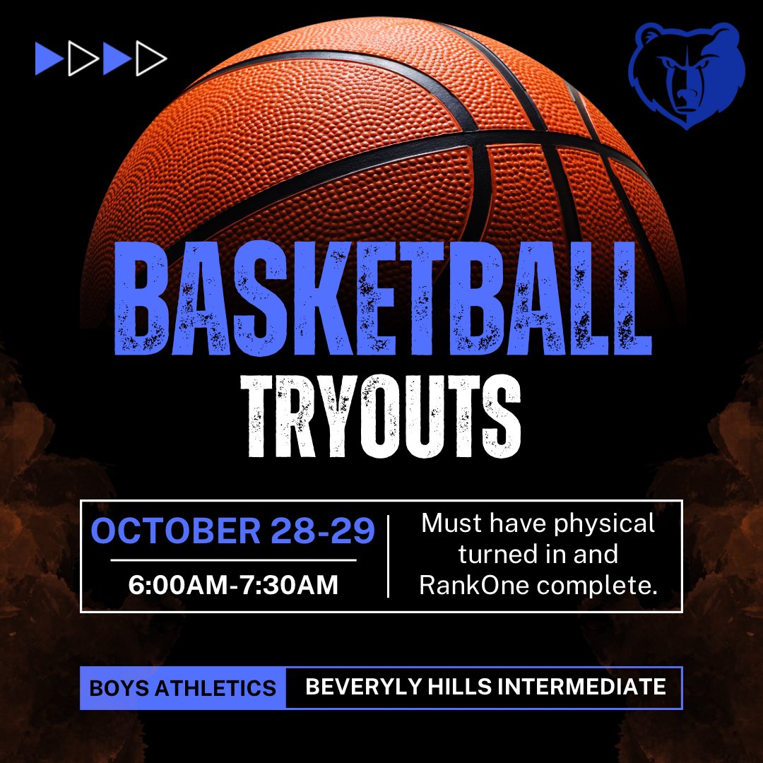 BHIAthletics's tweet photo. Here is the info for the upcoming #BHIBasketball Tryouts! #BHIBears #BHIAthletics https://t.co/NsLDuSX5AO