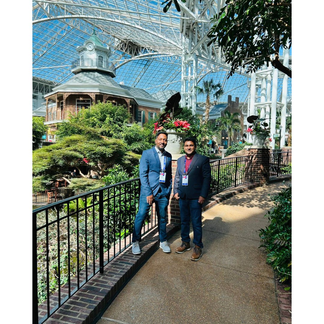 oremda_infotech's tweet photo. "📸 Nature break at #SitecoreSymposium2024! 🌿🏞️
Even amidst the tech buzz, CEO Praveen Dubey and CTO Sushil Gotekar found time to soak in the beauty at Gaylord Opryland Resort. 🍃💻
Who else is loving the blend of tech and nature here? Drop a 🌱 if you’ve found your own oasis! https://t.co/GeeZSvC6ny