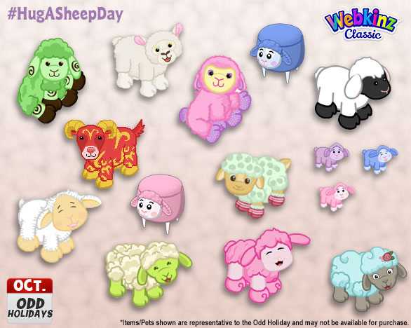 ganzestore's tweet photo. Snuggly and woolly! It’s #HugASheepDay!

Check out Sheep specials: https://t.co/PSkebop1wV, until October 27, 2024!
 
 #Webkinz #Classic #OddHolidays @webkinz https://t.co/1kbgQ199Mf