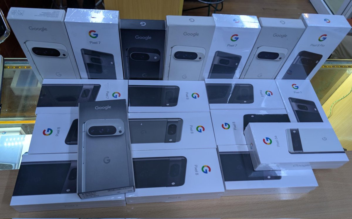 Bland New G.pixeL 8 &amp; 9 Available📱
Storage 128 GB 
RAM 8 &amp; 12 GB 
#0685467589