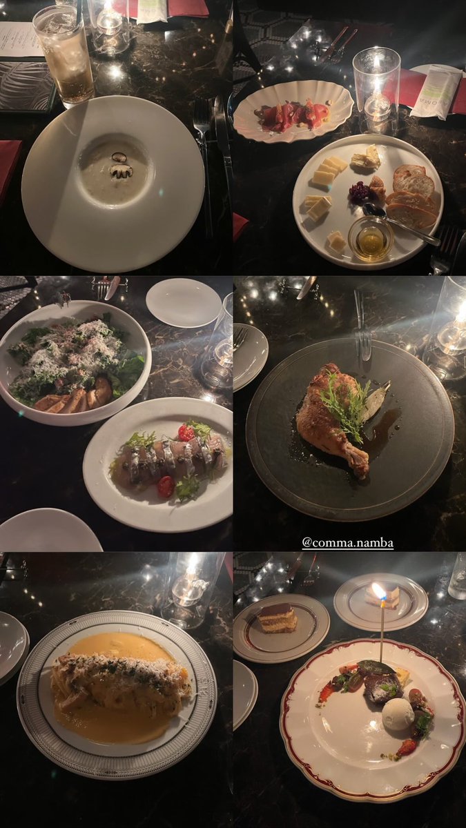 sa____tmim's tweet photo. 誕生日ディナー🍽️✨ https://t.co/L74z15LKA0
