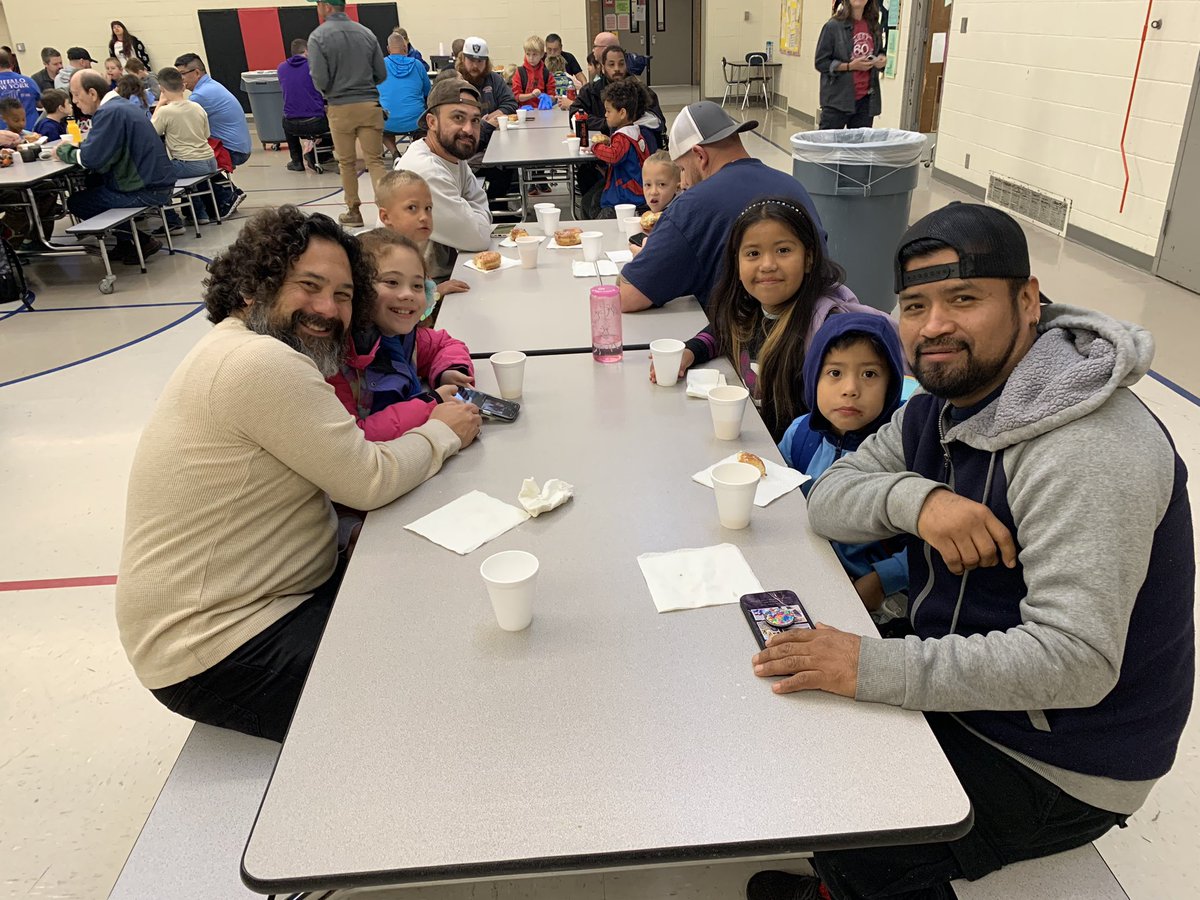 JasonFarwell's tweet image. We had over 130 in attendance for Dudes &amp;amp; Donuts today @CodyElementary   Thanks for all the “dads” that were here.