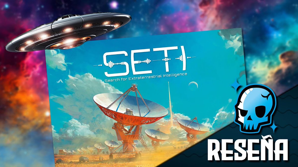 Vamos a retomar un poco la actividad por aqui, os dejamos nuestra reseña de SETI de <a href="/czechgames/">CGE</a> juego que se vino con nosotros desde el pasado SPIEL.

youtu.be/U70lKSL6Ancui

Dadle amor!🥰