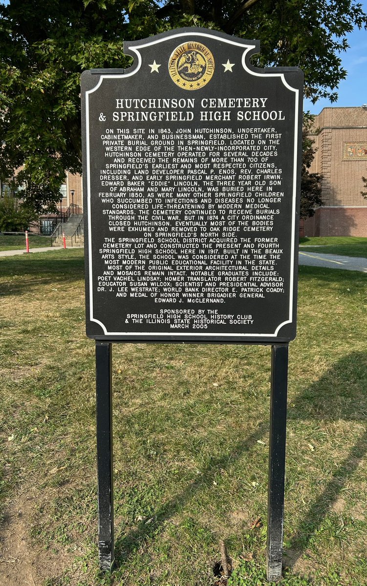 Well, if there was ever a month to look at the history of local cemeteries, October is it. New on SangamonLink: sangamoncountyhistory.org/wp/springfield…