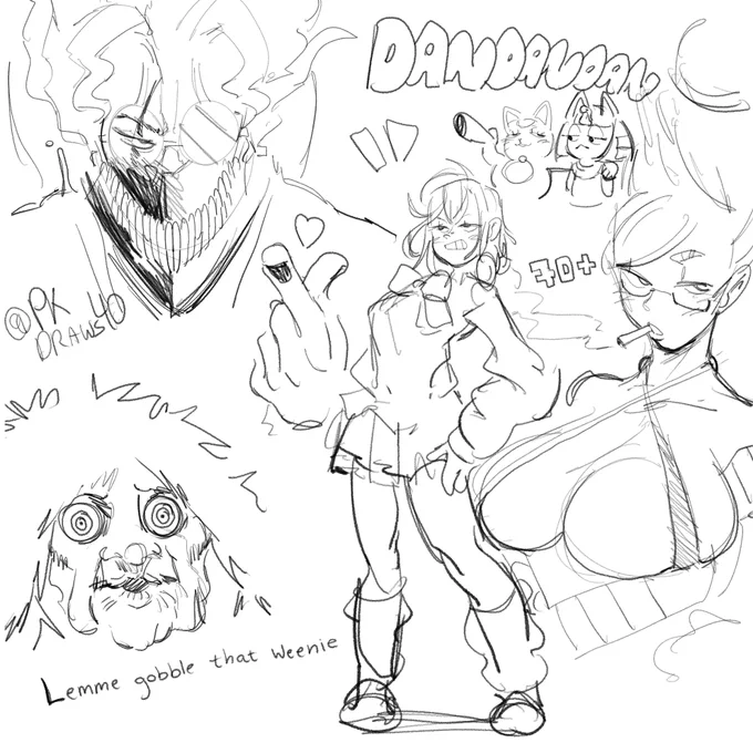 Quick Dandandan Doodles

#Dandadan 