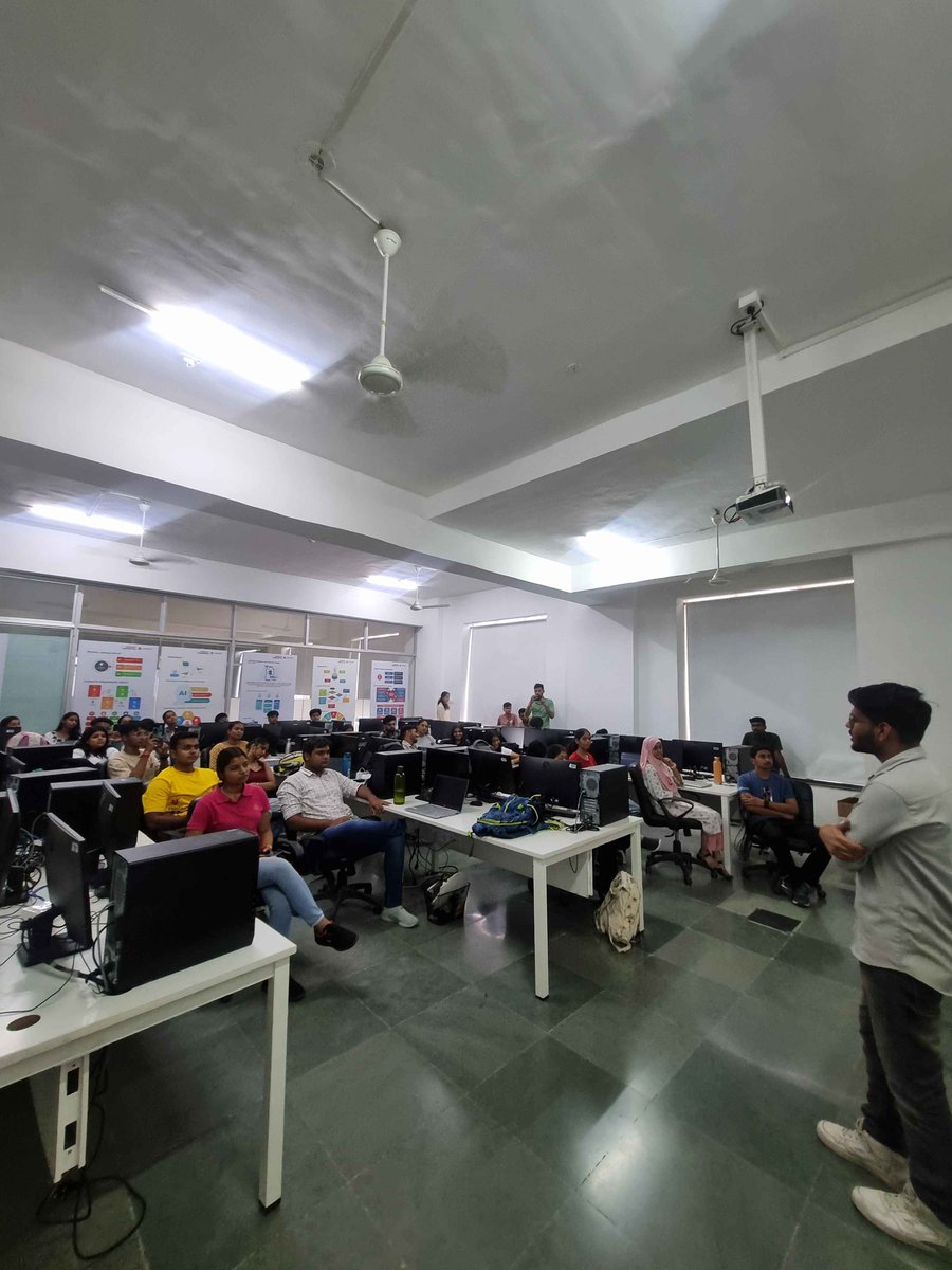 dao_nad's tweet photo. We're back in Indore with another successful Builder's Path to Devcon Workshop!

> Basics of Blockchain & Cryptography
> Ethereum Deep Dive & Development
> Devcon Event Awareness
> Pizza & Drinks
> Exclusive Merch & Stickers for Quiz Winners

Big thanks to @ArchitMehta03 and @0xDhruvang for leading the sessions! 

Shoutout to the @EFDevcon team for supporting the workshop! More to come!