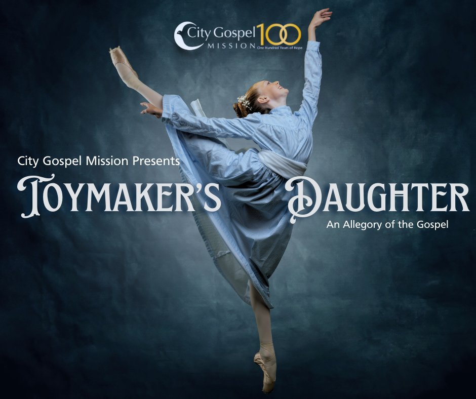 🎉✨ Celebrate 100 Years of Hope! ✨🎉
Join us for Toymaker’s Daughter at the Aronoff Center—a powerful ballet that brings the Gospel to life! Don’t miss this unforgettable night. 

Visit the link and purchase your tickets today 🎟
ow.ly/vzCf50TMAx2
🗓 Dec 5 | ⏰ 7 PM