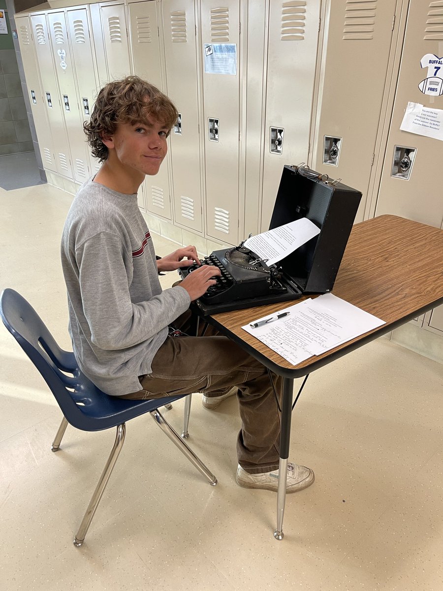 Our students don’t need AI tools to write an amazing essay!  <a href="/GPSBuffs/">Gibbon Public School</a>