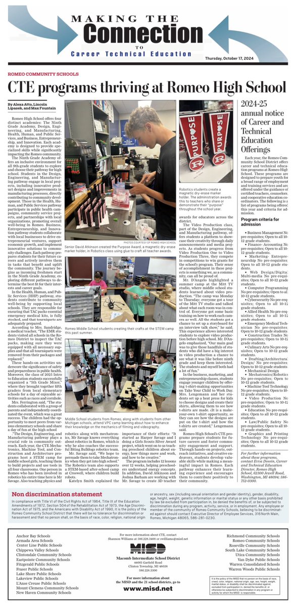 EVVA DOSSIN (@dossinevva) on Twitter photo Go <a href="/romeoschools/">Romeo Schools</a>!! We are so proud of our students, teachers and programs! <a href="/RHSDEM/">RHS DEM Academy</a> <a href="/RHS_9th_Academy/">RHS 9th Grade Academy</a> <a href="/RHSBEI/">RHS BEI Academy</a> <a href="/RomeoHHP/">Health Human & Public Service Academy At Romeo</a> Go <a href="/romeoschools/">Romeo Schools</a>!! We are so proud of our students, teachers and programs! <a href="/RHSDEM/">RHS DEM Academy</a> <a href="/RHS_9th_Academy/">RHS 9th Grade Academy</a> <a href="/RHSBEI/">RHS BEI Academy</a> <a href="/RomeoHHP/">Health Human & Public Service Academy At Romeo</a>