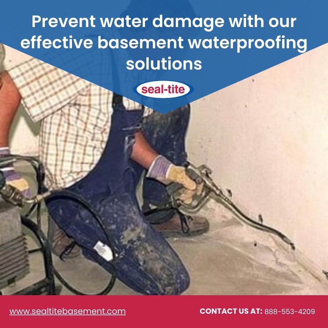 Sealtitebsmt's tweet photo. Prevent water intrusion with our effective basement waterproofing solutions. Schedule a consultation today! 

https://t.co/WnOMCLr29g

 #BasementWaterproofing #HomeCare #SealTite https://t.co/YxrDwhMhrQ