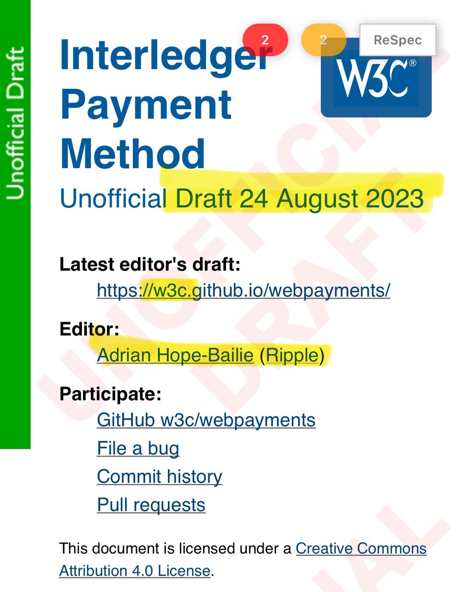 MrManXRP's tweet photo. Ok. OK, letβs think logically about this.
So youβre telling me that Mark Andressen created the web browser, and Andressen Horowitz invested in Ripple, and Rippleβs Interledger was gifted to the βwwwβ (W3C) for the Internet browsers.
So Rippleβs payment plumbing interledger protocol is GOING TO BE USED FOR PAYMENTS ONLINEβΌοΈ
And people think itβs a dead project? What world are we living in.
- What do I know. Iβm a grown ass man in a Spider-man mask.
https://t.co/8KoLRP0SPt