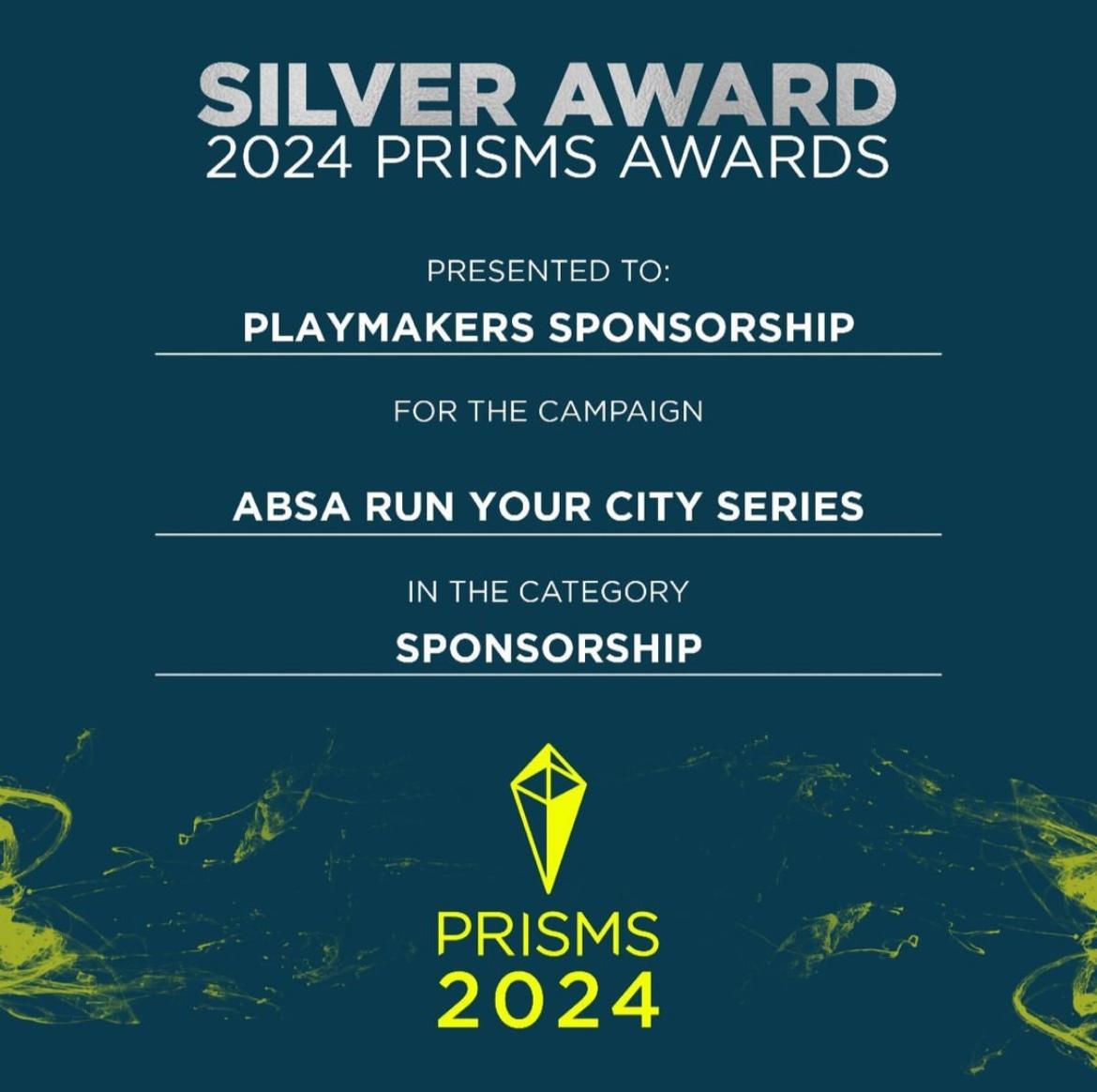 Playmakers (@playmakersza) on Twitter photo Exciting news! We’ve won a Silver Award at the prestigious <a href="/theprismawards/">The PRISM Awards</a> for <a href="/AbsaSouthAfrica/">Absa South Africa</a> #RunYourCity, and a Special Mention Award for <a href="/PEPstores_SA/">Pep Stores SA</a> #MiniNetball. A huge shout out to the incredible teams behind these achievements! 🔥
#PrismAwards #Playmakers #Absa #PEP Exciting news! We’ve won a Silver Award at the prestigious <a href="/theprismawards/">The PRISM Awards</a> for <a href="/AbsaSouthAfrica/">Absa South Africa</a> #RunYourCity, and a Special Mention Award for <a href="/PEPstores_SA/">Pep Stores SA</a> #MiniNetball. A huge shout out to the incredible teams behind these achievements! 🔥
#PrismAwards #Playmakers #Absa #PEP