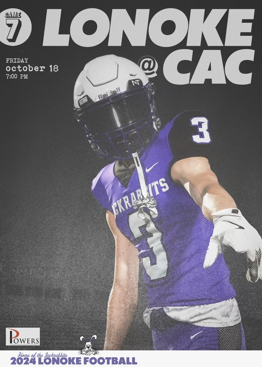 LonokeFootball's tweet image. Game Day! Rabs travel to CAC tonight - kickoff at 7. See you there!