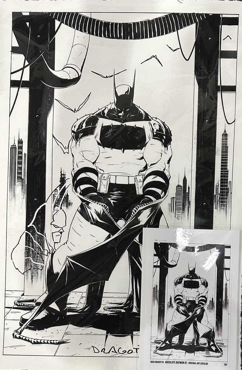 Our #NYCC2024 Nick Dragotta exclusive ltd ed ABSOLUTE BATMAN #1