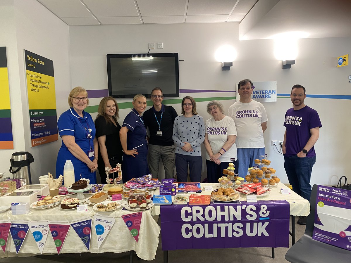 The MKUH IBD team held an event today by the Main Entrance of the hospital. This event served as an opportunity to raise vital awareness for life-changing research, early detection, and essential support for people living with IBD.