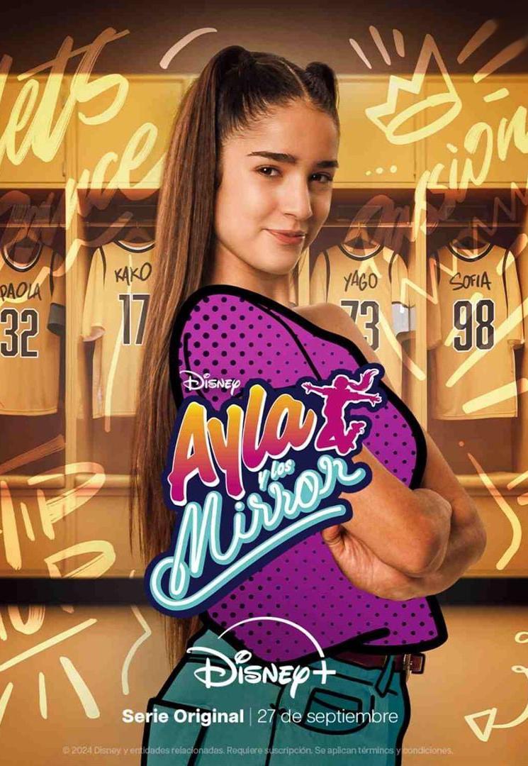 🎞️ Ya disponible en <a href="/DisneyPlusES/">Disney+ España</a>: 'Ayla y los Mirror'.
Una serie creada y coescrita por Ada Hernández, Alberto Grondona, Candela Izquierdo, Tatiana Chisleanschi y Ana Hormaetxea, junto a Flora González Villanueva, Adela Gutiérrez y Libe Ortiz. Codirigida por María Pulido.