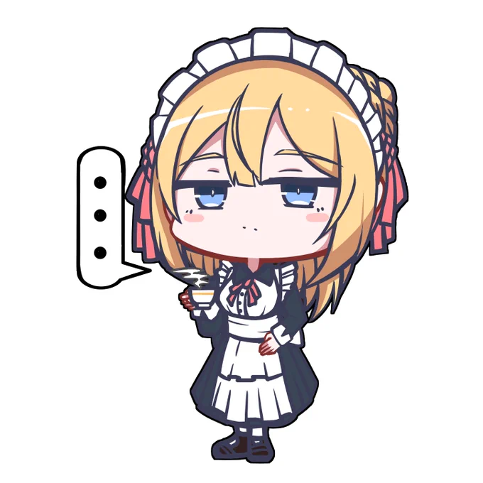 少し気分転換でTRPGで遊ぶ時のお気に入りの探索者のデフォルメイラスト描きました。キャラシ→  