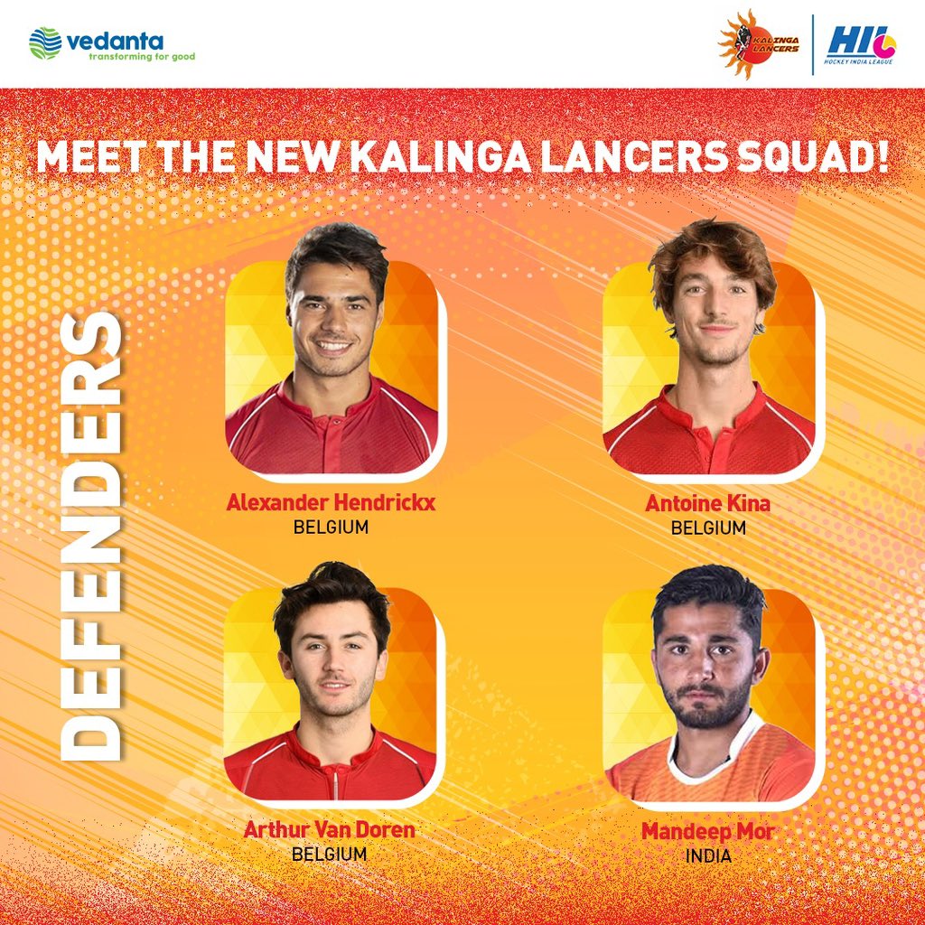 Kalinga_Lancers's tweet photo. Unbreakable and fearless— meet our dynamic defenders!

#vedanta #KalingaLancers 
@HockeyIndiaLeag @TheHockeyIndia @sports_odisha @VedantaAluminum https://t.co/2Qg6jK8a25