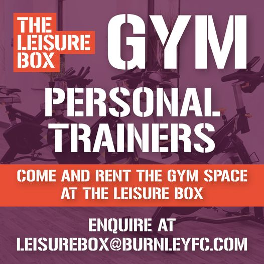The Leisure Box (@theleisurebox) on Twitter photo Would you like to join our personal training team at Leisure Box?
We have an excellent training facility for you and your clients!
If you are qualified to level 3 or above, we would love to hear from you!
To apply, please email your interest at: leisurebox@burnleyfc.com Would you like to join our personal training team at Leisure Box?
We have an excellent training facility for you and your clients!
If you are qualified to level 3 or above, we would love to hear from you!
To apply, please email your interest at: leisurebox@burnleyfc.com