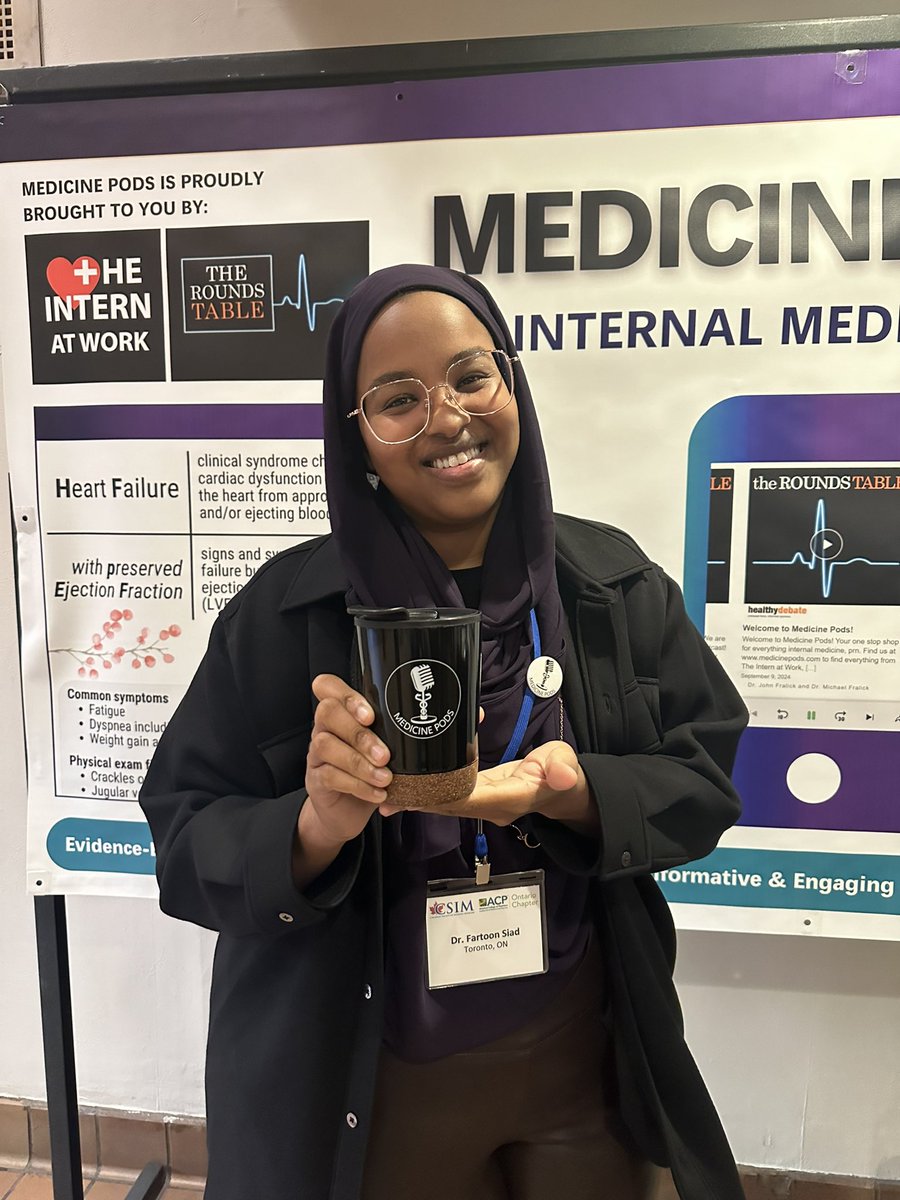 Zahra.Merali (@meralizahra) on Twitter photo Our first mug winner <a href="/fmsiad/">Fartoon Siad</a> ! (And Dr. Wed Mustafa)
Sign up for our email list on medicinepods.com at <a href="/CSIMSCMI/">CSIM</a> or at home for your chance to win!
<a href="/MedicinePods/">Medicine Pods</a> <a href="/InternAtWork/">The Intern At Work</a> <a href="/roundstable/">The Rounds Table</a> <a href="/alisonlaiMD/">Alison Lai</a> <a href="/KallirroiLaiya/">Kallirroi Laiya</a> <a href="/FralickMike/">Michael Fralick</a> <a href="/justin_p_boyle/">Justin Boyle</a> Our first mug winner <a href="/fmsiad/">Fartoon Siad</a> ! (And Dr. Wed Mustafa)
Sign up for our email list on medicinepods.com at <a href="/CSIMSCMI/">CSIM</a> or at home for your chance to win!
<a href="/MedicinePods/">Medicine Pods</a> <a href="/InternAtWork/">The Intern At Work</a> <a href="/roundstable/">The Rounds Table</a> <a href="/alisonlaiMD/">Alison Lai</a> <a href="/KallirroiLaiya/">Kallirroi Laiya</a> <a href="/FralickMike/">Michael Fralick</a> <a href="/justin_p_boyle/">Justin Boyle</a>