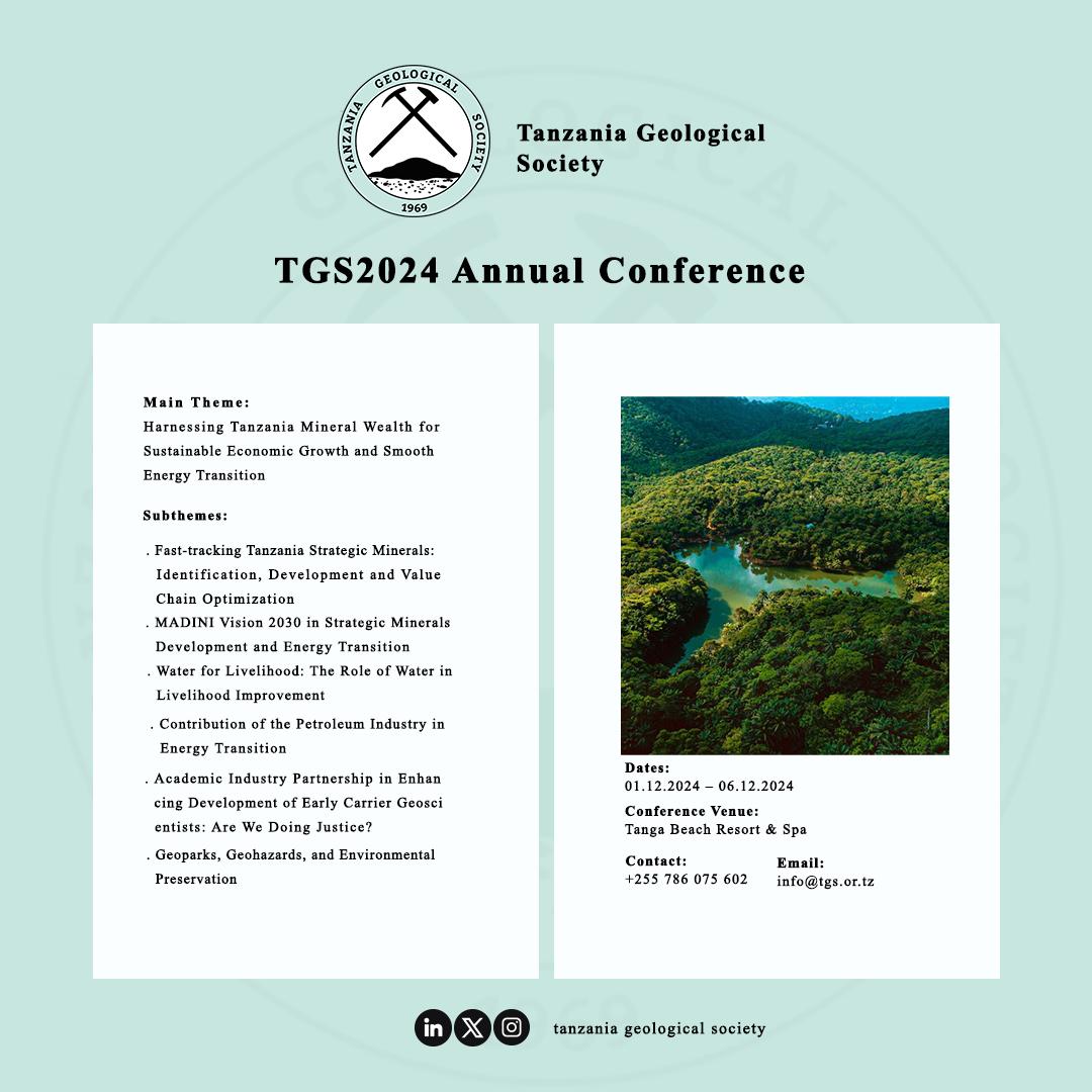 Tanzania Geological Society tweet media