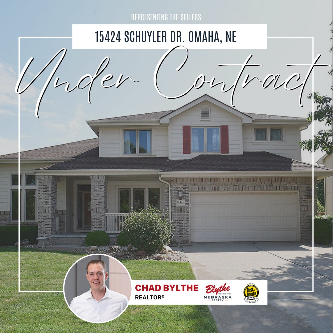 theblytheteam's tweet photo. Congratulations to Chad on getting his clients home Under Contract! 🍾🎉📜

#ChadBlytheRealtor
#Congratulations
#UnderContract
#blytherealestateteam
#nebraskarealty
#LetsExplorein24
#NR2024
#openingdoorsin24
#ExploreandAdoreIn24 https://t.co/YqbUJvNtux