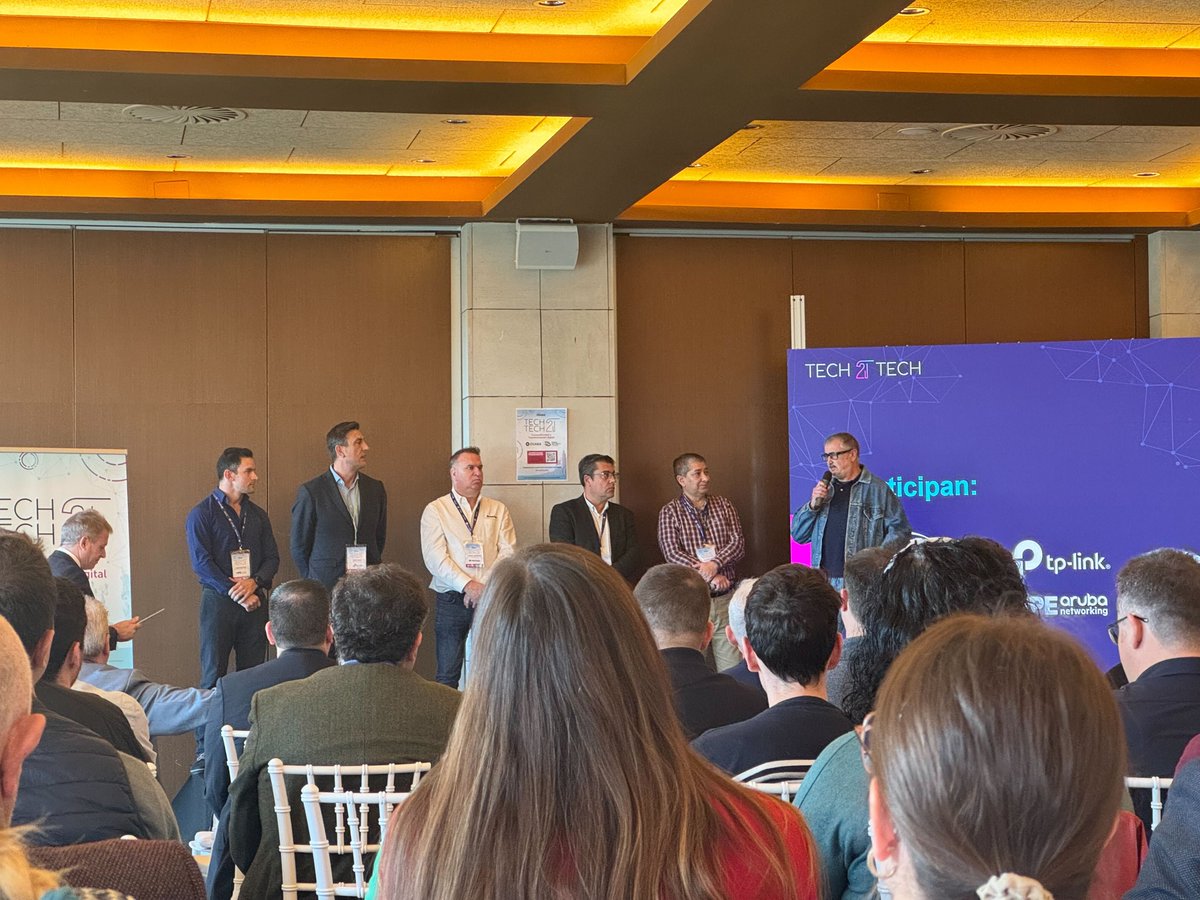 AERTIC's tweet image. 📣Hoy en el evento #Tech2Tech, apoyando la transformación y el crecimiento de nuestro sector, un objetivo que persiguen nuestros socios y referentes tecnológicos como @MassSecurity_es y @OsabaTech
🌐🚀tech2tech.es