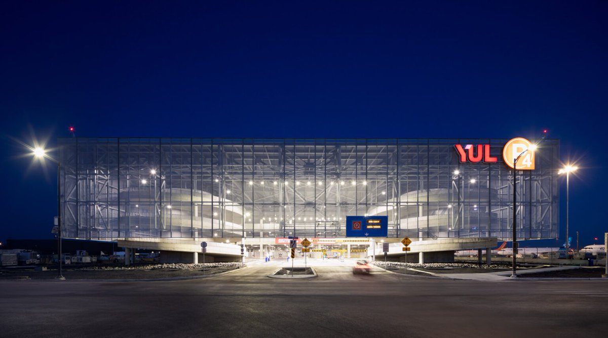 AmicoArchMetals's tweet photo. AMICO was pleased to be a part of the cladding of this YUL parking garage in Montreal.  This unique garage has a subtle cladding plan with our APEX03 mesh varying offset depth. https://t.co/HcbXmtZTZl
