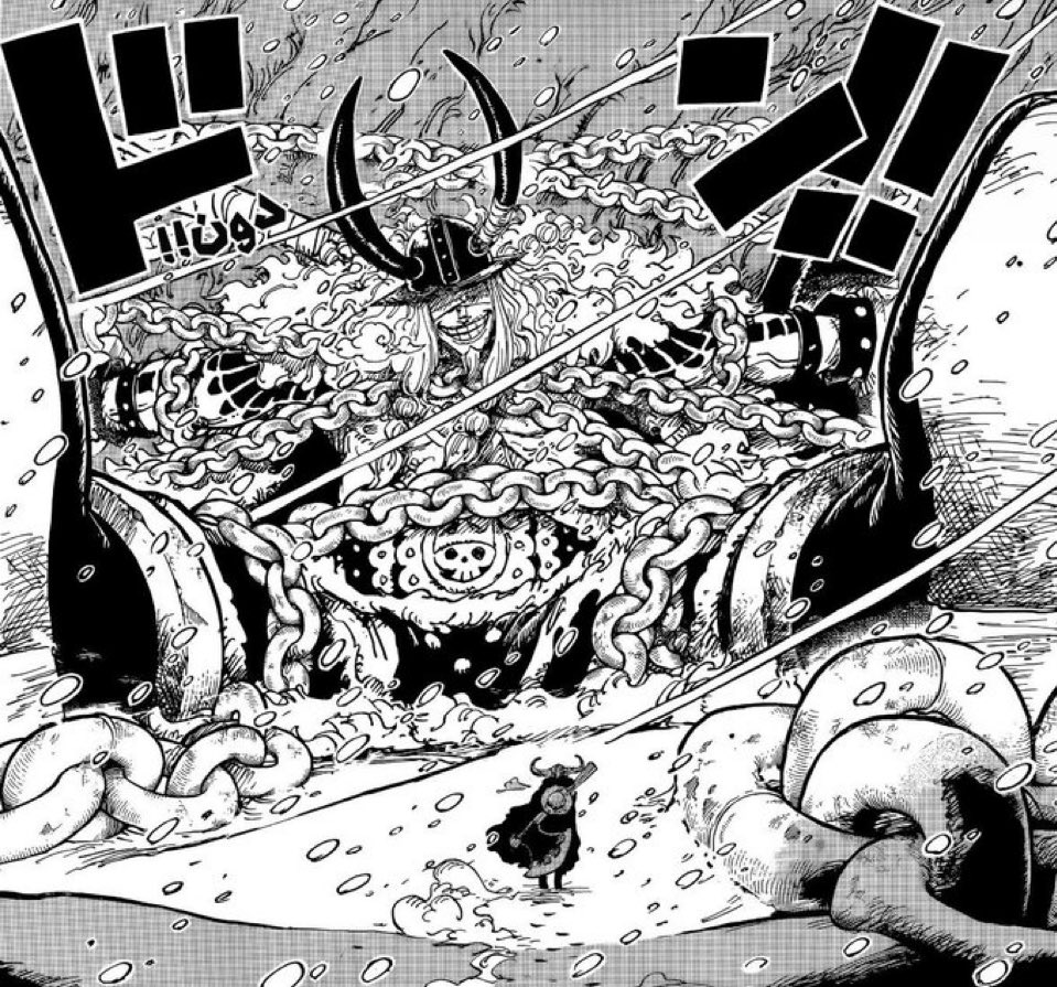 This fr the coldest panel I’ve ever seen #ONEPIECE1130